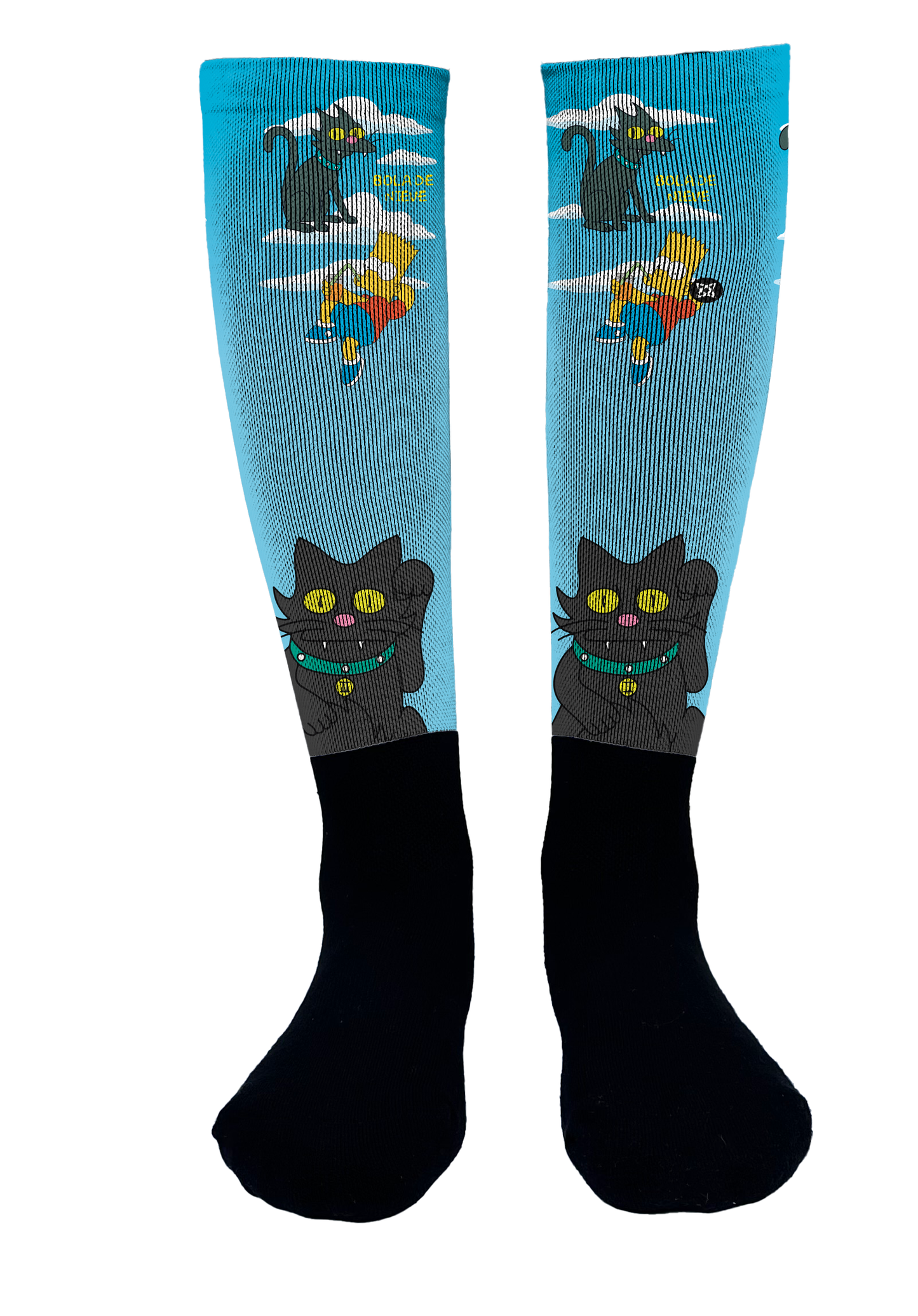 Calcetines de Compresión - Bola de Nieve "Los Simpson"