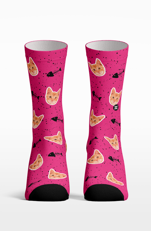 Calcetines Personalizados Gatos