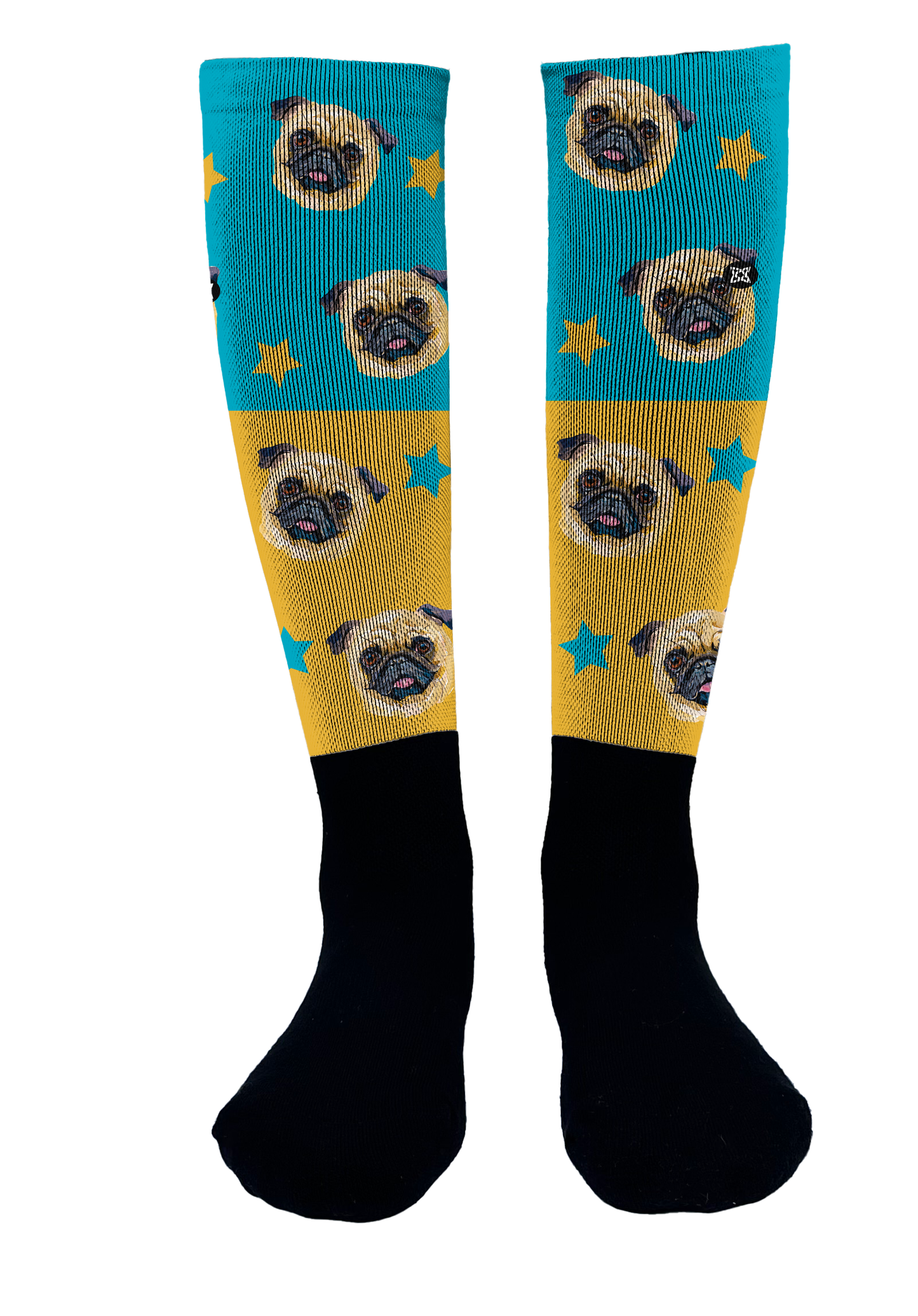 Calcetines de Compresión - Perro Pug