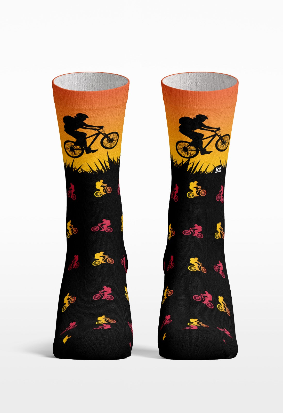 Calcetines Bicicleta Atardecer