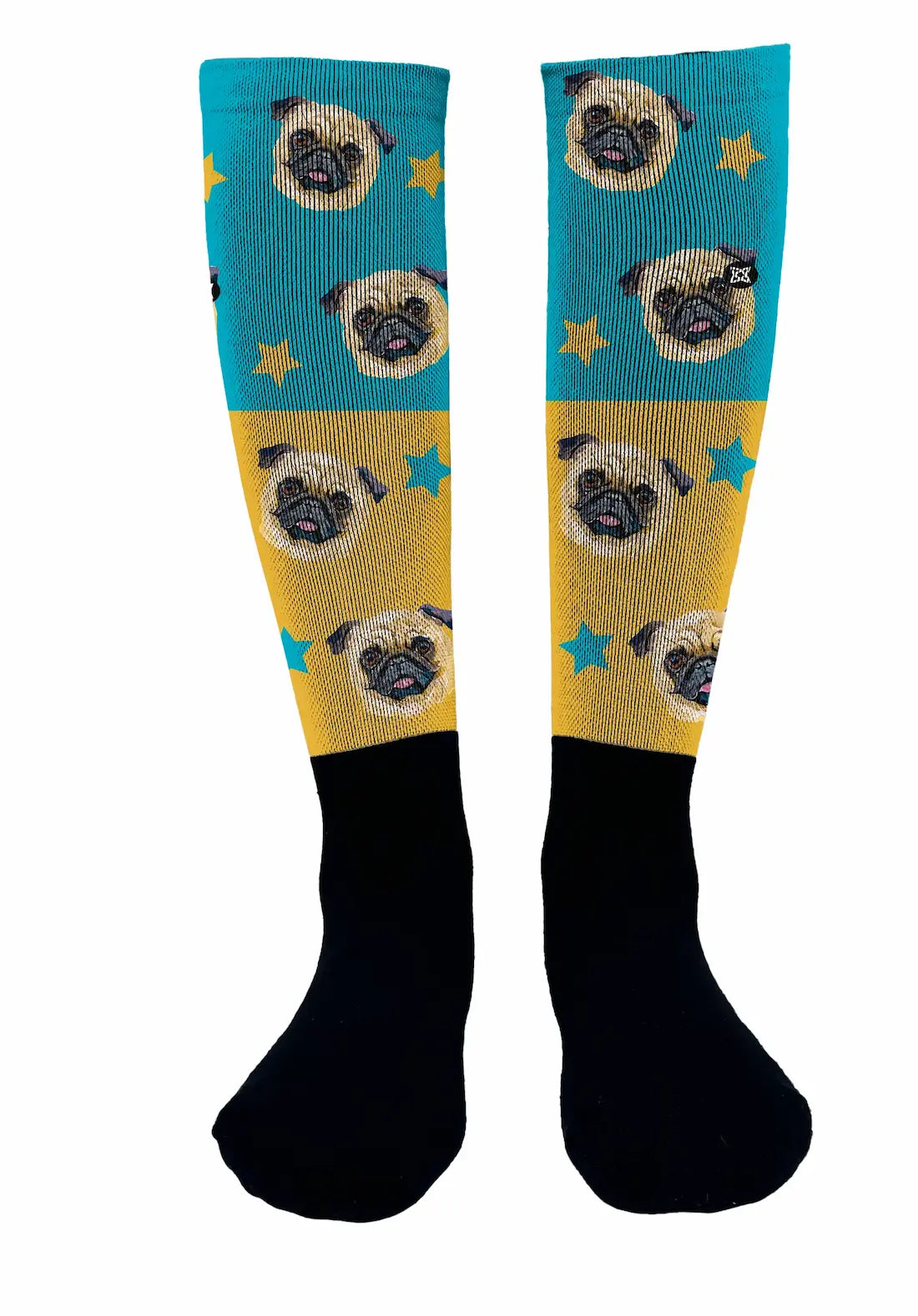 Calcetines de Compresión - Perro Pug