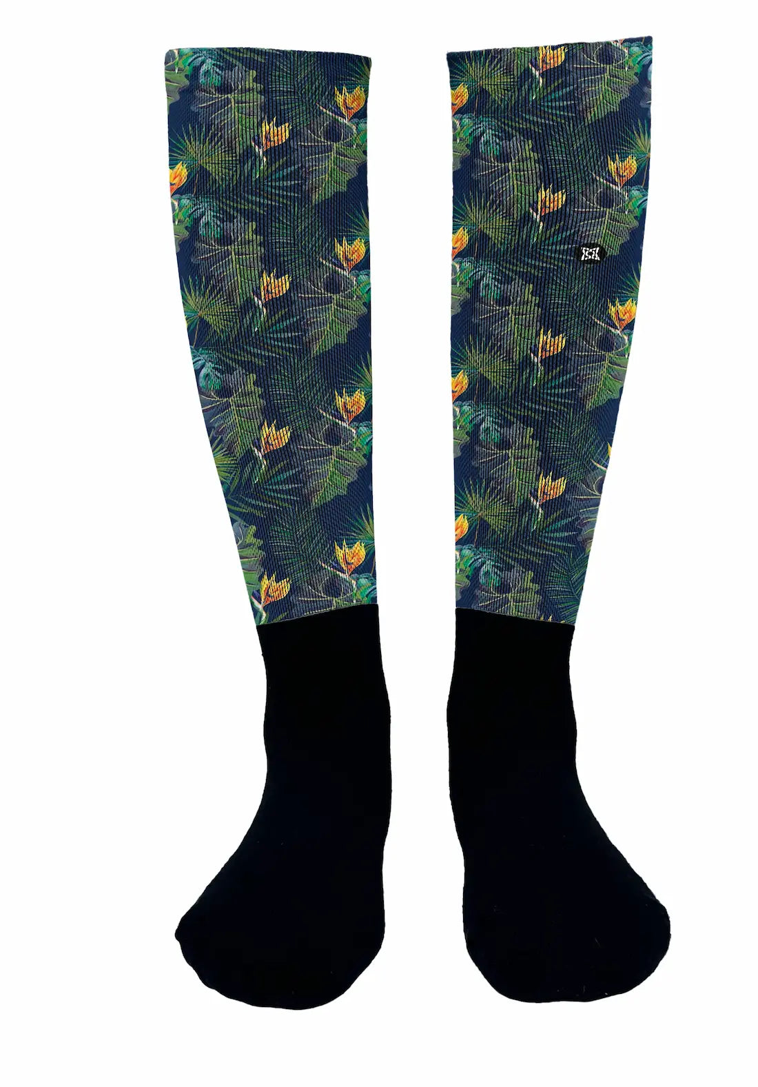 Calcetines de Compresión - Tropical Azul