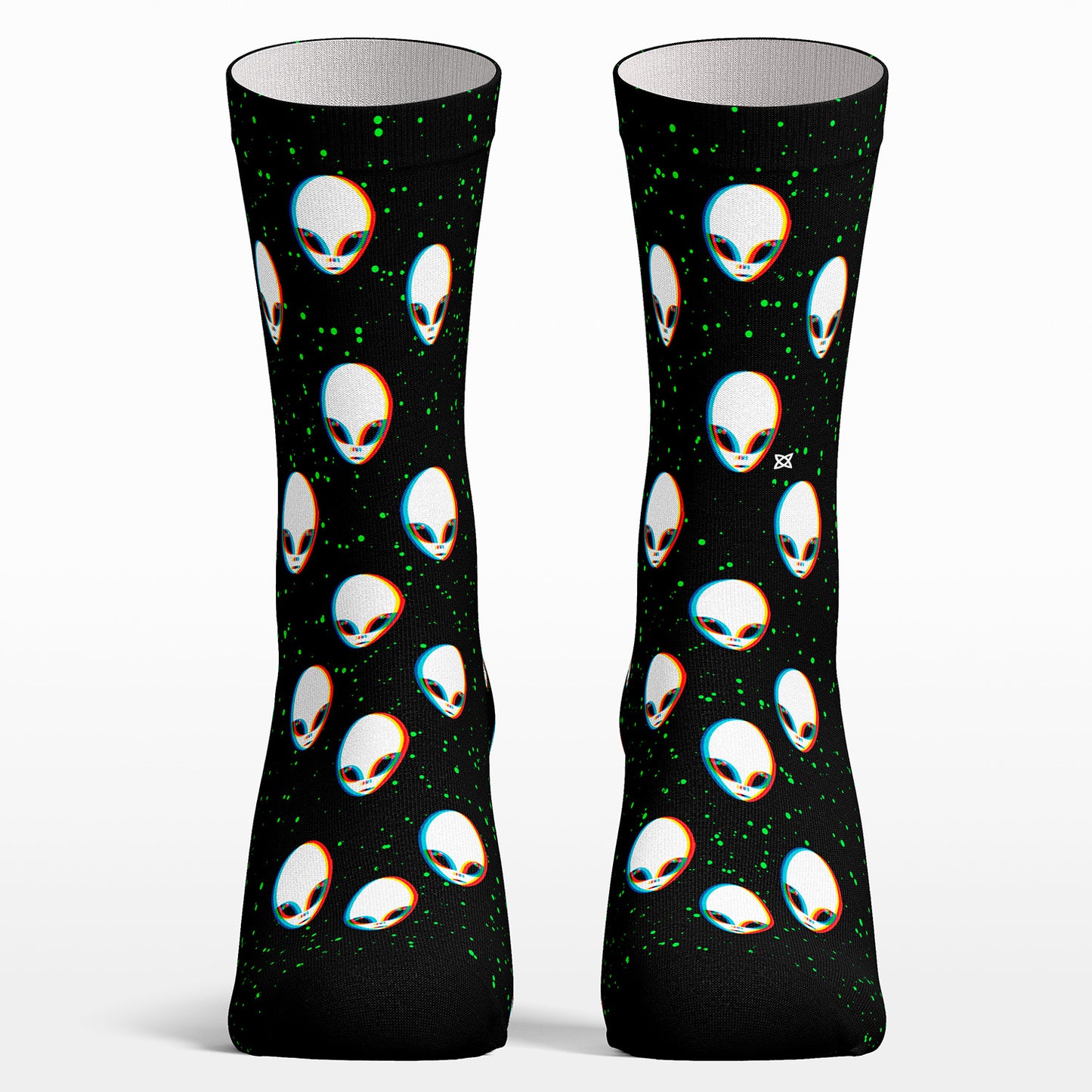 Calcetines Alien Psicodélico