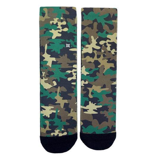 Calcetines Camuflaje Verde Militar