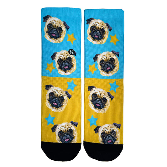 Calcetines Perro Pug