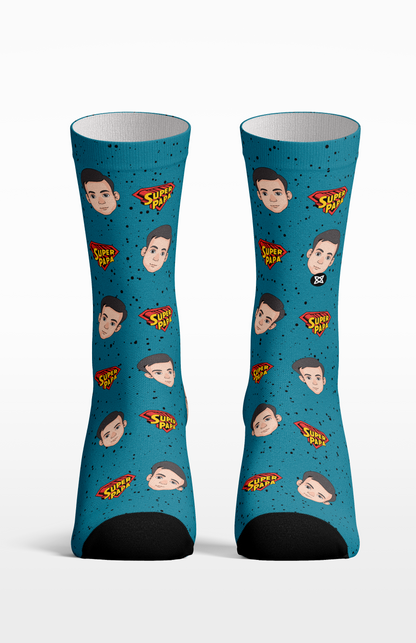 Calcetines Personalizados Feliz Día Papá