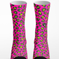 Calcetines Animal Print Fucsia