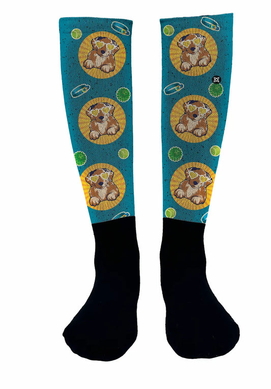 Calcetines de Compresión - Perro Salchicha