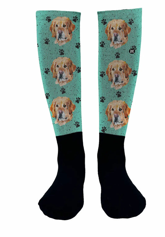 Calcetines de Compresión - Perro Golden