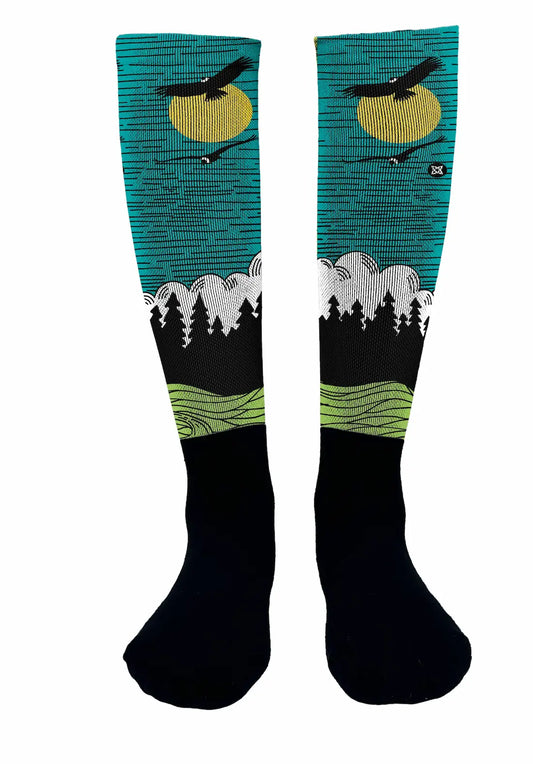 Calcetines de Compresión - Cóndor y Naturaleza